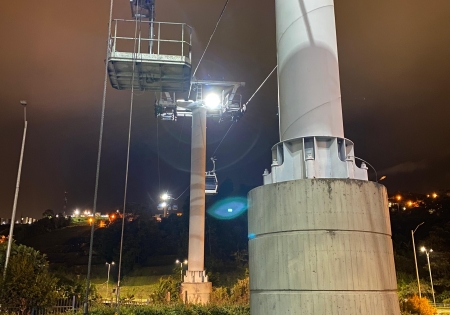 LA ASOCIACIÓN CABLE AÉREO MANIZALES EMITE UN PARTE DE TRANQUILIDAD A LOS USUARIOS DEL MEDIO DE TRANSPORTE FRENTE A LOS PROCESOS DE MANTENIMIENTO DEL SISTEMA AEREOSUSPENDIDO.